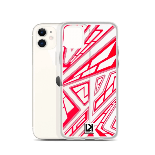 Fragment Pattern Red Case